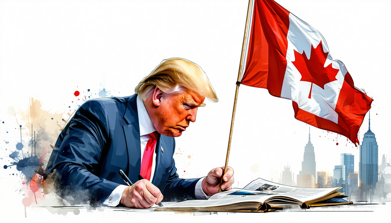 Trump Criticizes Canada's Potential EU Membership as 'Hostile Act'