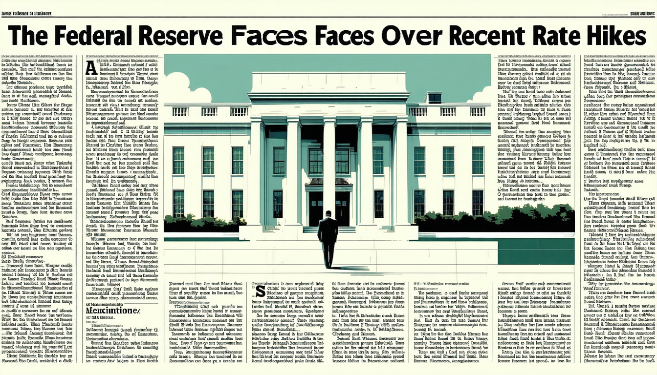 The Federal Reserve Faces Scrutiny Over Recent Rate Hikes